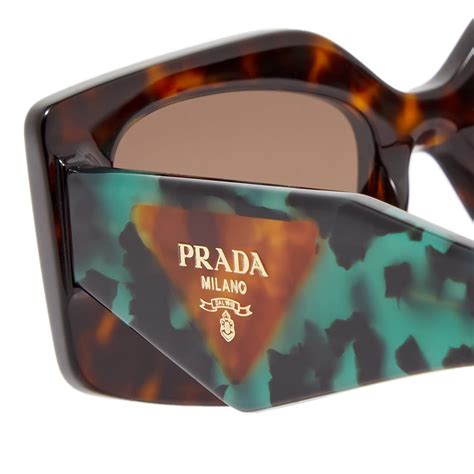 prada turquoise sunglasses|prada sunglass frames women.